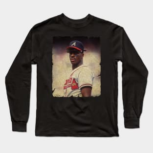 Fred McGriff in St. Louis Cardinals Long Sleeve T-Shirt